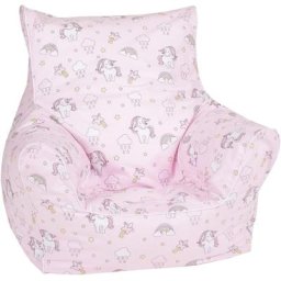 Knorrtoys® Sitzsack Rainbow Unicorn, für Kinder, Made in Europe