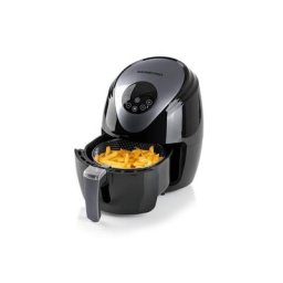 GOURMETmaxx Heißluftfritteuse Digital, 1500 W, grau, Fassungsvermögen 2,5 kg