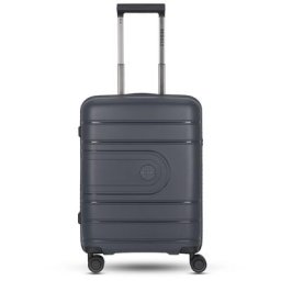 Redolz Essentials 11 CABIN 4 Rollen Kabinentrolley 55 cm Handgepäckkoffer Grau Damen