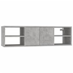 Wandregal Betongrau 102x30x29 cm Holzwerkstoff Vidaxl Grau