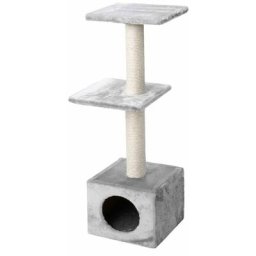 Kratzbaum Felino Sisal Katzenkratzbaum 2 Liegeflächen Höhle 110 cm - Trendline