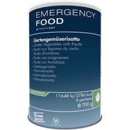Trek'n Eat Emergency Food Dose 700g Gartengemüse mit Risotto 2023 Outdoor Ernährung