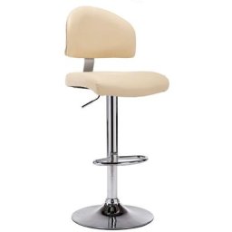 Barhocker Cremeweiß Kunstleder Vidaxl Creme