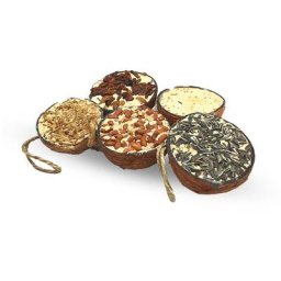 3 x 10 Stk. Lyra Pet® Halbe Kokosnuss gefüllt