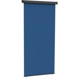 Vidaxl - Balkon-Seitenmarkise 117x250 cm Blau Blau