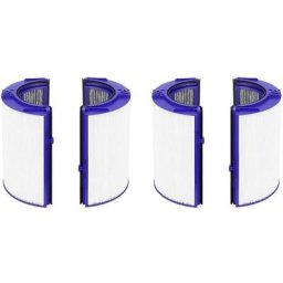 2x Trade-shop HEPA-Filter inkl. Aktivkohlefilter kompatibel mit Dyson TP07 TP08 TP09 TP7A PH3A