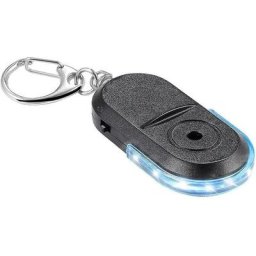 Kabelloser Schlüsselfinder mit Alarm und LED-Licht (Blau)