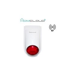 Drahtlose aussen-sirene universal haus einbruchalarm blinkende led-alarm wifi