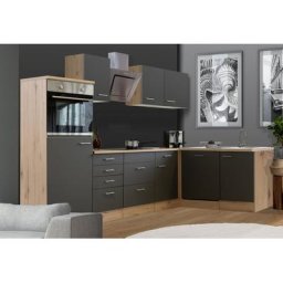 Flex-Well Winkelküche Morena, mit E-Geräten, Gesamtbreite 280 x 170 cm