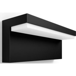 Philips Hue LED Wandleuchte Nyro, Smart Home, LED fest integriert, Farbwechsler, Bridge erforderlich, IP44, Hochvolt-System, LED integriert