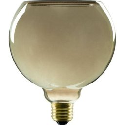 SEGULA LED Floating Globe 150 smokey grau LED-Leuchtmittel, E27, Warmweiß, dimmbar, E27, Floating Globe 150 smokey grau
