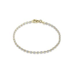 Firetti Silberarmband Nuggets, 2farbig, ca. 2,4 mm breit, Made in Germany