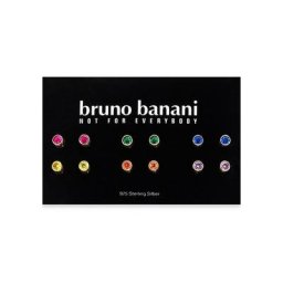 Bruno Banani Ohrstecker-Set Regenbogen, B0025S/90/I7/1, B0025S/90/I7/2 (Set, 12-tlg), mit Zirkonia (synth)