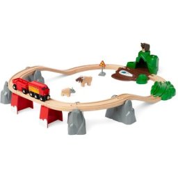 BRIO® Spielzeug-Eisenbahn Nordische Waldtiere, (Set), FSC® - schützt Wald - weltweit