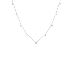 Elli Collierkettchen Solitär Basic Kristalle Chic 925 Silber