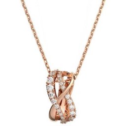 Swarovski Kette mit Anhänger Twist, 5620549, mit Swarovski® Kristall