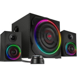 Speedlink GRAVITY CARBON RGB 2.1 2.1 PC-Lautsprecher (Bluetooth, 120 W)