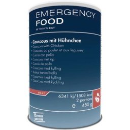 Trek'n Eat Emergency Food Dose 450g Couscous mit Hähnchen 2023 Outdoor Ernährung