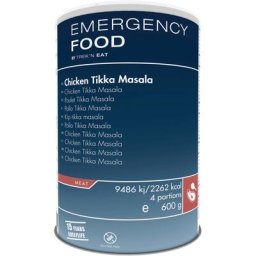 Trek'n Eat Emergency Food Dose 600g Chicken Tikka Masala 2023 Outdoor Ernährung