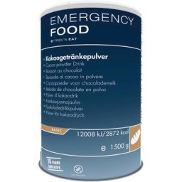 Trek'n Eat Emergency Food Dose 1500g Kakaodrink 2023 Outdoor Ernährung