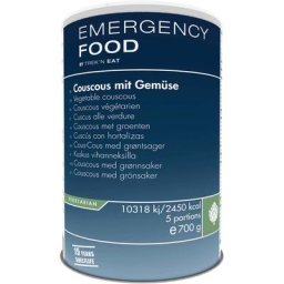 Trek'n Eat Emergency Food Dose 700g Vegetarischer Couscous 2023 Outdoor Ernährung