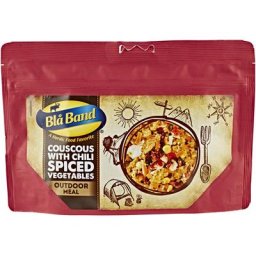 Blå Band Outdoor Mahlzeit Couscous mit Chili gewürztem Gemüse 2023 Outdoor Ernährung