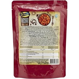 Blå Band Outdoor Mahlzeit Hühnchenfleischklöße mit scharfer Tomatensauce 2023 Outdoor Ernährung