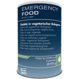 Trek'n Eat Emergency Food Dose 600g Pasta mit Vegetarischer Bolognese 2023 Outdoor Ernährung