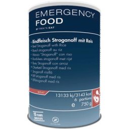 Trek'n Eat Emergency Food Dose 750g Bœuf Stroganoff mit Reis 2023 Outdoor Ernährung
