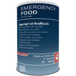 Trek'n Eat Emergency Food Dose 600g Rindergulasch mit Nudeln 2023 Outdoor Ernährung