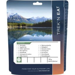 Trek'n Eat Vegetarisches Hauptgericht 150g Vegetarisches Burger Patty 2023 Outdoor Ernährung