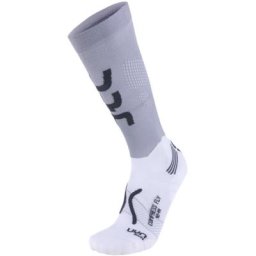 UYN Run Compression Fly Socken Herren weiß/grau EU 39-41 2023 Kompressionssocken