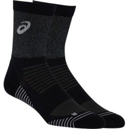 asics Lite-Show Run Crew Socken schwarz L | EU 43-46 2023 Laufsocken