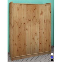 Kleiderschrank Laura, 3 trg. - Massive Kiefer