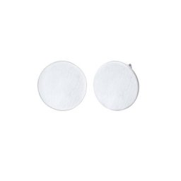 Elli Elli Ohrringe Ohrstecker Geo Kreis Matt Basic Cool 925er Silber Damen