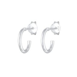 Elli Elli Ohrringe Basic Timeless Creolen Must-Have Trend 925 Silber Damen