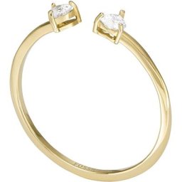 Fossil Damenring Edelstahl Ringe