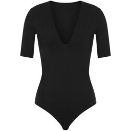 Body, String, Halbarm, für Damen