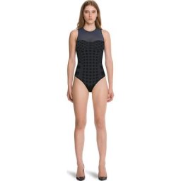 Body, breite Träger, Rundhals-Ausschnitt, String, für Damen