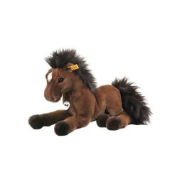 Kuscheltier Pferd ""Hanno Schlenker-Hannoveraner"", liegend, 35 cm