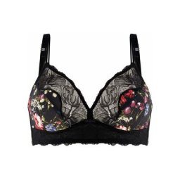 Midnight Flowers Triangel-BH, Spitze, für Damen