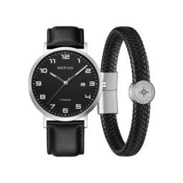 Herrenuhr, Set mit Armband ""18640-40