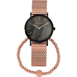Damen Geschenk-Set Uhr und Armband ""LS-0088-MQB