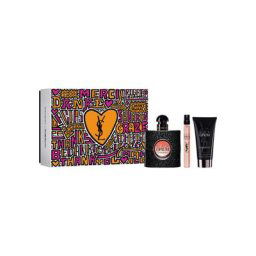 Black Opium, Duftset (Eau de Parfum 90 ml und 10 ml, Bodylotion 50 ml), Damen, blumig