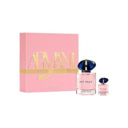 My Way, Duftset (Eau de Parfum 50 ml, Duschgel 75 ml, Bodylotion 75 ml), Damen, blumig