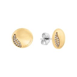 Damen Ohrstecker ""Minimal Circular 35000138"", Edelstahl