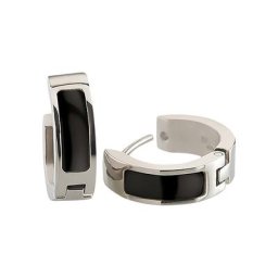 Damen Creolen ""0593-02"", Titan/Keramik