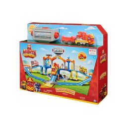 Mighty Express Spielzeugbahnhof ""Mission Station Track"", Licht und Sound