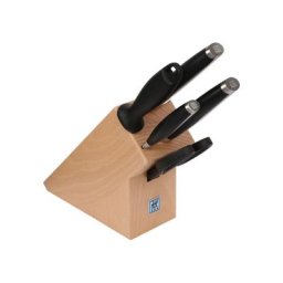Messerblock ""Twin Cuisine"", Bambus, 6-teilig
