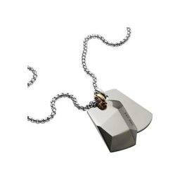 Herren Kette mit Anhänger ""DX1143040"", Edelstahl